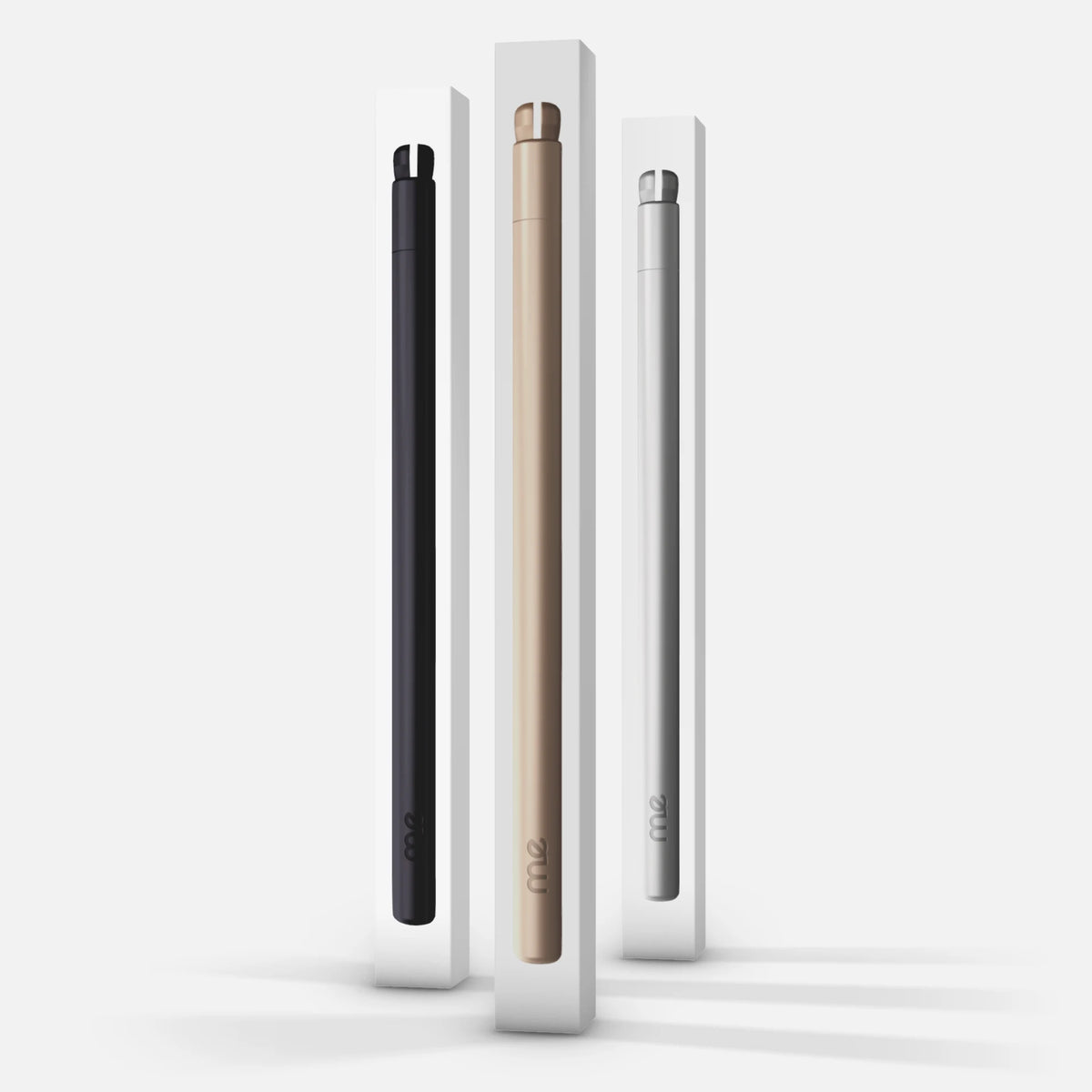 Pencil / Aluminum pen for replaceable disposable refills - Silver